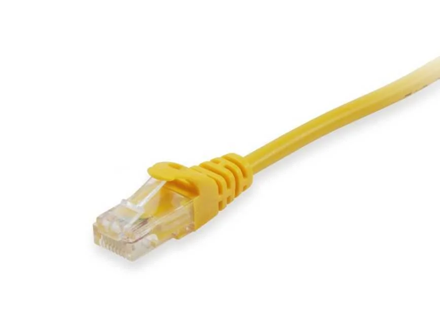 Equip Patchkabel Cat6a  U/Utp 2xrj45  5.00m Gelb        Lszh