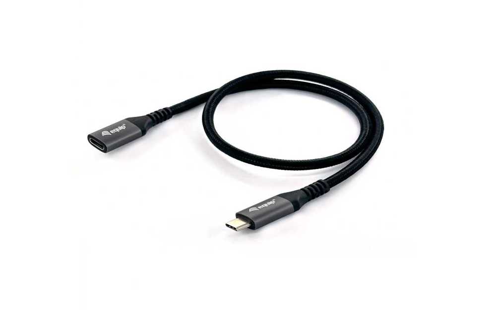 Equip Usb Kabel 3.2 C -> C Verl. St/Bu  1.00m 5a          Sw