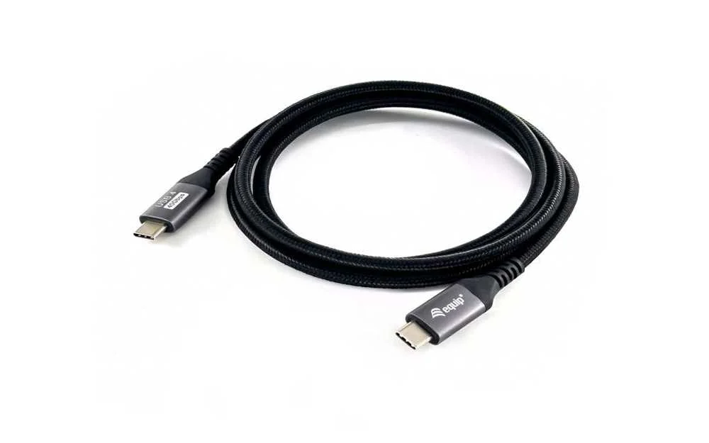 EQUIP 128381 CABO USB 1,2 M USB4 GEN 3X2 USB C PR.