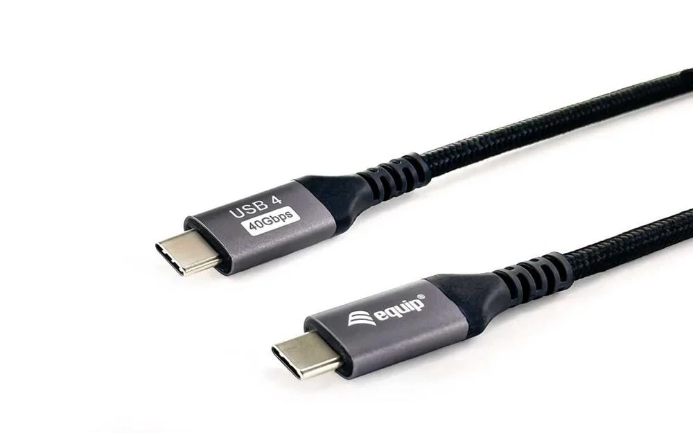 EQUIP 128381 CABO USB 1,2 M USB4 GEN 3X2 USB C PR.