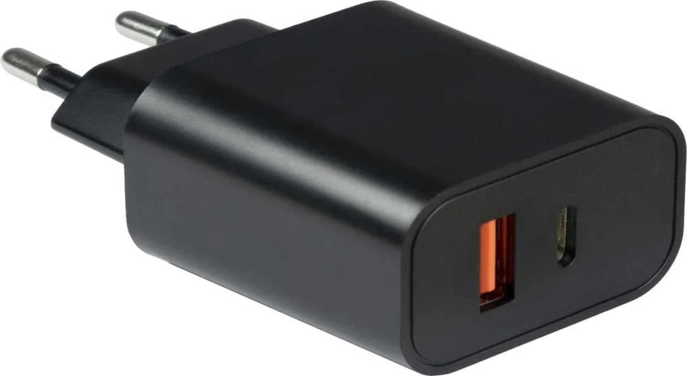 Inter-Tech Pd-Charger Usb C,Psu Pd-2120, Pd+Qc 20w Schwarz