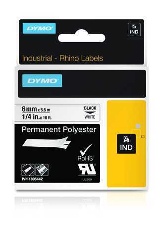 Dymo 1805442 Etiquetadora Preto Sobre Branco
