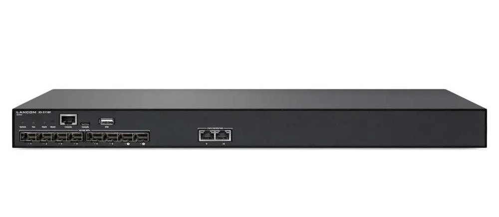 Lancom Xs-5110f Aggregation Switch (8x Sfp+ / 2x 10g Rj45)
