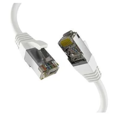 M-Cab Ec020200320 Cabo de Rede Branco 20 M Cat8.1.