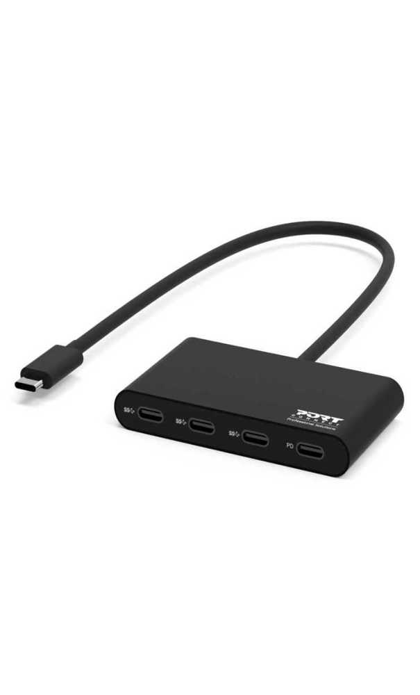 PORT DESIGNS 900147 HUB DE INTERFACE USB TYPE-C 5.