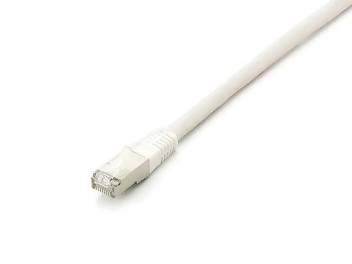 Equip Patchkabel Cat6a  S/Ftp 2xrj45  5.00m Wei&szlig;   Plat.Lszh Polybeutel