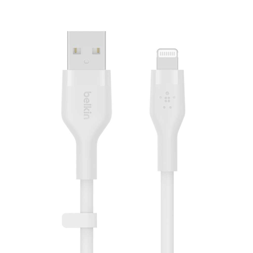 BELKIN CBL SCICONE USB-A LTG 2M BLC CABO USB USB .