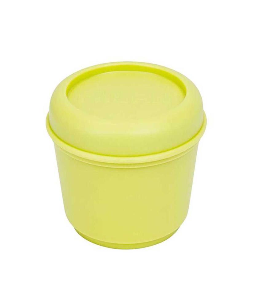 Recipiente para Alimentos Redondo 0,25l Amarelo S.