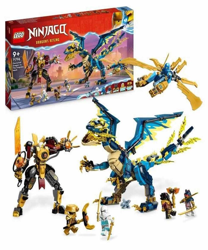 Lego Ninjago Kaiserliches Mech-Duell Mechduell Gegen Den Elementardrachen (71796 )