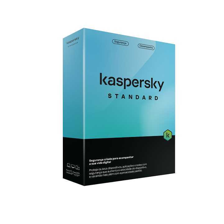 Software Antivírus Kaspersky Standard PT - 1 Disp.