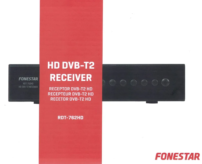 Receptor (CABO + TDT) H.265 Full HD DVB-T2/C