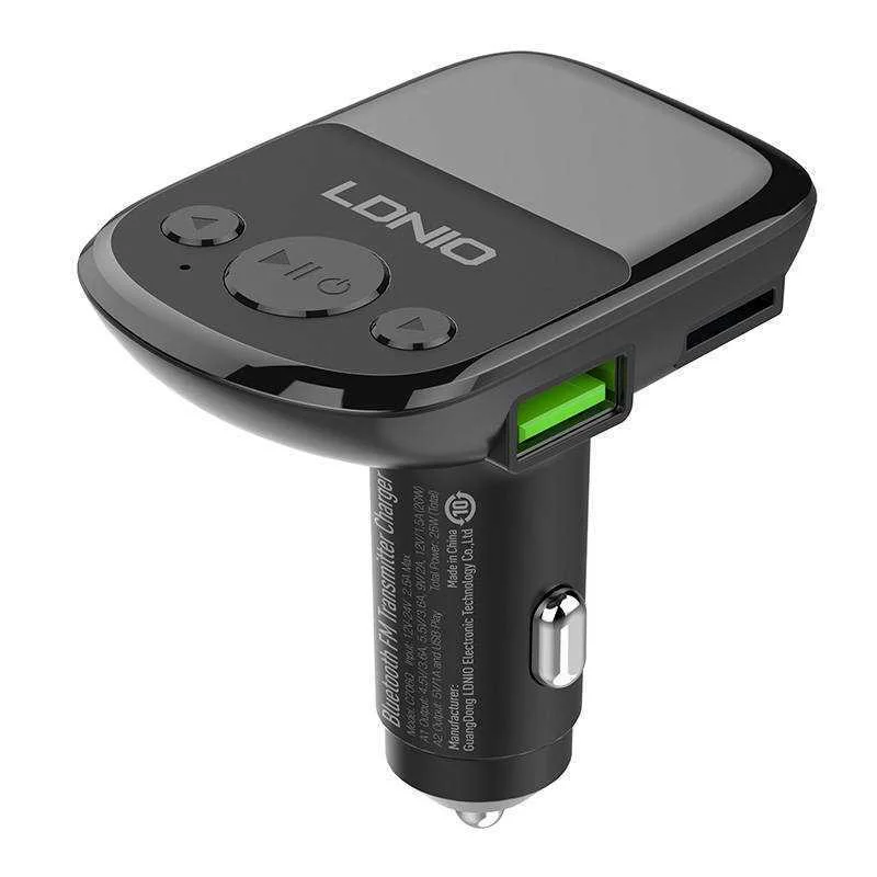 Ldnio Bluetooth C706q, 2usb, Aux Vysílac Fm + Kabel Microusb