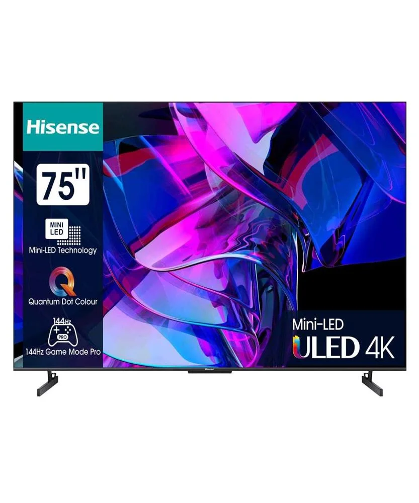 Smart Uled Tv 75" U7kq 4k Ultra Hd Mini-Led VidAA (2023) - Hisense