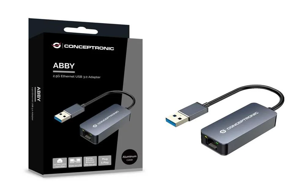 Conceptronic Abby12g Cartão de Rede Ethernet 2500.