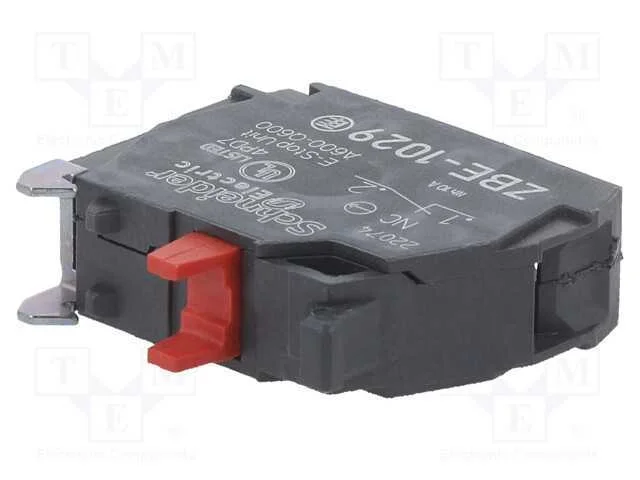 Componente de Pino, 22mm, Harmony Xb4, -40÷70c, Contatos: Nc