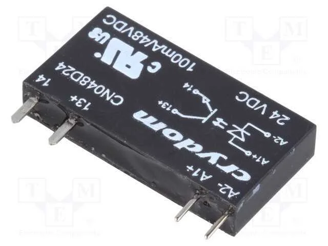 Relé: Semicondutores, Ucoma: 15÷30vdc, 100ma, 0÷48vdc, Tht, Sip