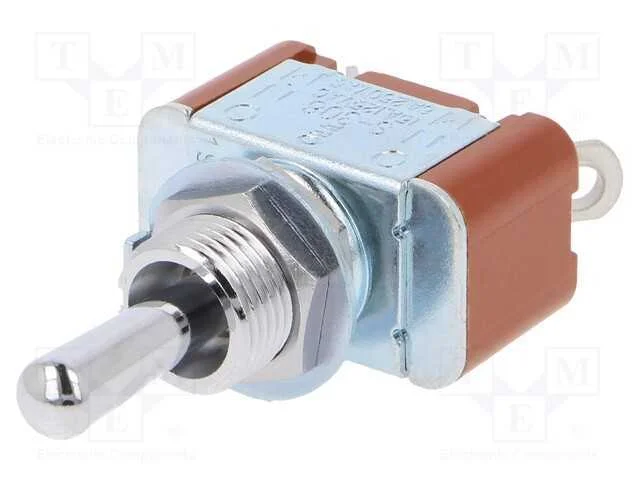 Interruptor: de alavanca, Pos: 3, SP3T, (ON)-OFF-.