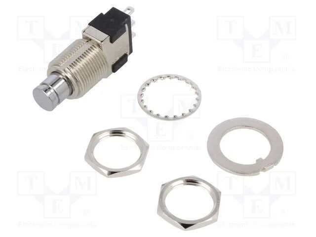 Interruptor: de Pressão, Pos: 2, Spdt, 6a/125vac, 6a/6vdc, On-On