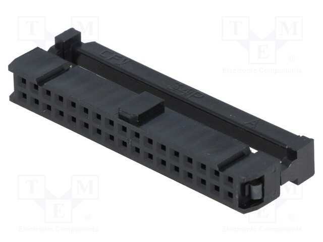 Ficha, Idc, Fêmea, Pin: 34, com Aperto de Cabo, Idc, para Fita