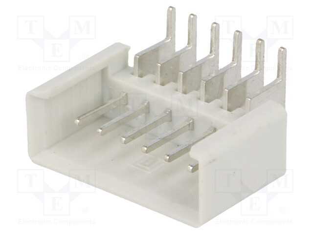 Tomada, Idc, Macho, Pin: 6, Angulares 90, Tht, Estanhado, 2,54mm