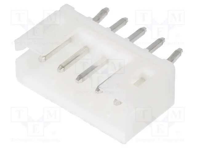 Tomada, Fio-Placa, Macho, 140, 2mm, Pin: 5, Tht, 100v, 2a, Estanhado