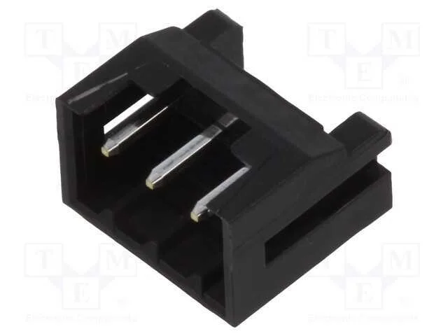 Tomada, Fio-Fio/Placa, Macho, Df3, 2mm, Pin: 3, Tht, para Pcb