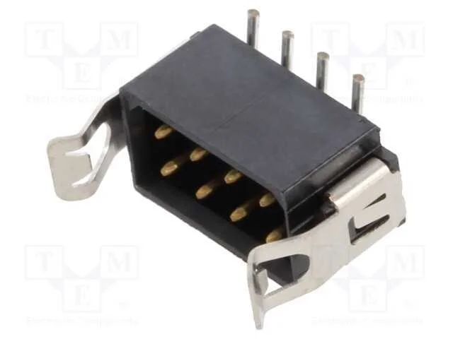 Tomada, Placa- Fio/Placa, Macho, Datamate L-Tek, 2mm, Pin: 8, Smt