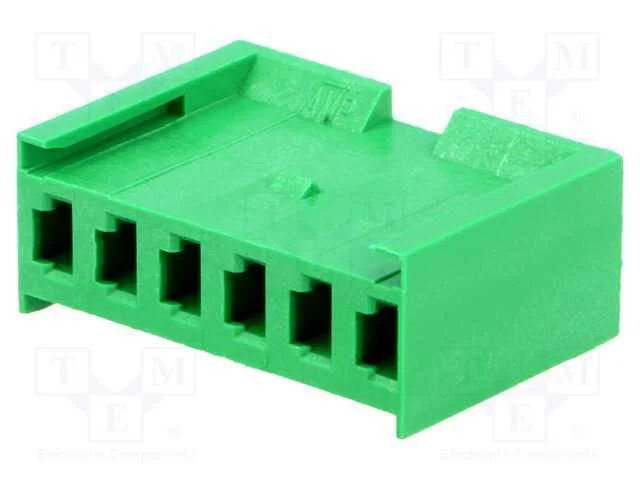 Ficha, Fio-Placa, F&ecirc;mea, Ampmodu Mod I, 3,96mm, Pin: 6, com Cabo