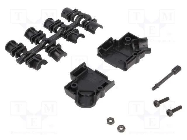 Carcaça: para Conectores D-Sub, D-Sub 9pin,D-Sub Hd 15pin, 9mm