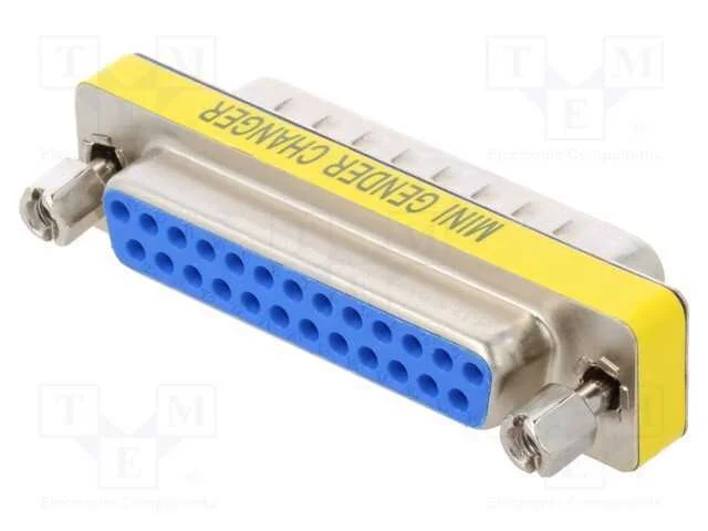 Passo: adaptador, D-Sub 25pin masculino,D-Sub 25p.