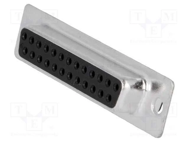 D-Sub, PIN: 25, ficha, fêmea, com cabo, solda, Co.