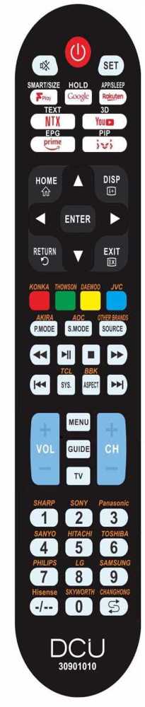 DCU ADVANCE TECNOLOGIC 30901010 COMANDO IR WIRELE.