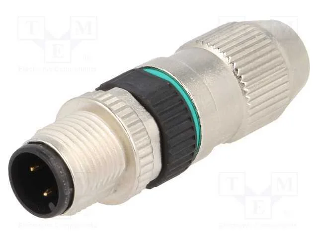 Ficha, M12, Pin: 4, Macho, Código A-Devicenet / Canopen, com Cabo