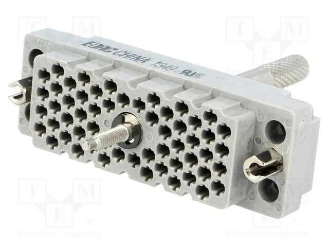 Conector: Retangulares, Tomada, Hermafroditas, Mat: Policarbonato