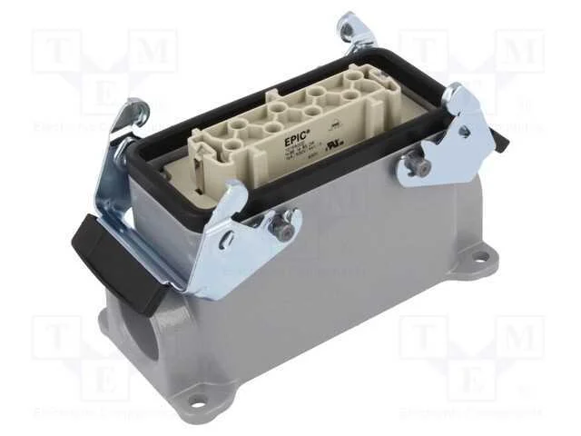 Conector: HDC, tomada, fêmea, EPIC KIT, PIN: 16, .