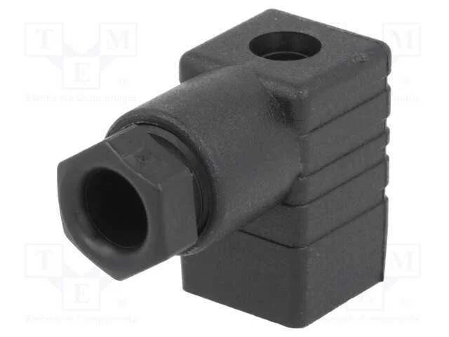 Conector: de Válvulas, Ficha, Formato C, 9,4mm, Fêmea, Pin: 3, 6a