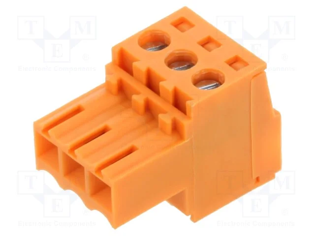 Bloco terminal separável, R. Contatos: 3,5mm, fai.