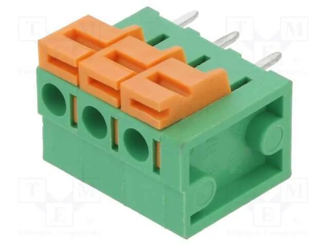 Pcb Bloco Terminal, Simples, 5,08mm, Faixas: 3, para Pcb, Aperto
