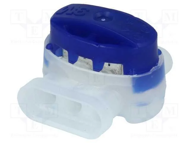 Conector rápido, Scotchlok, IDC, 0,5÷1,5mm2, azul.
