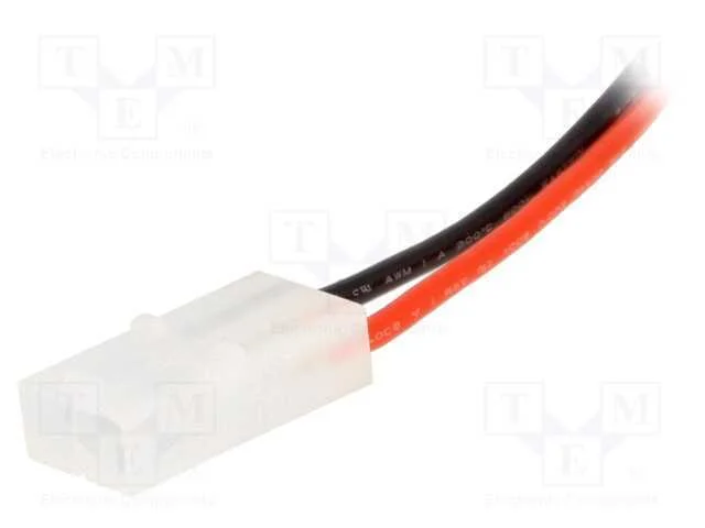 Ficha, fio-fio, macho, PIN: 2, R. Contatos: 6,2mm.