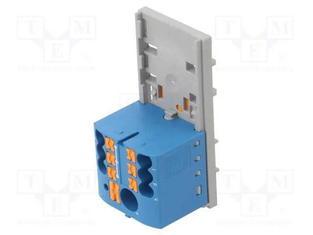 End piece, grey, UDK4 connectors, Width: 1.5mm, p.