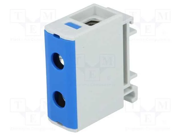 Conector: de carril, 1,5÷50mm2, faixas: 1, braçad.