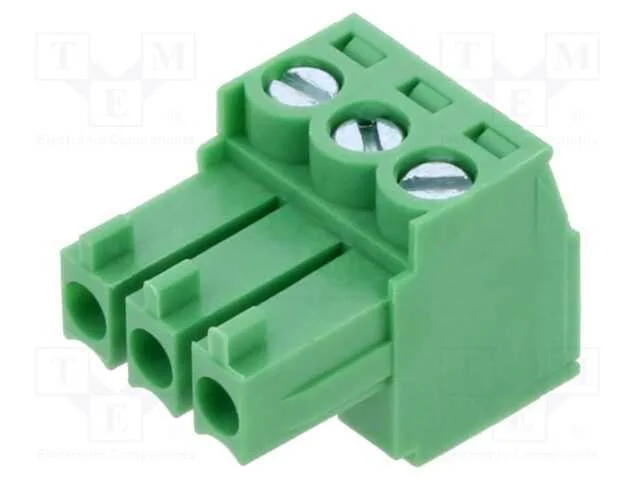 Conector: Bloco Terminal Separ&aacute;vel, Ficha, F&ecirc;mea, Simples, 300v