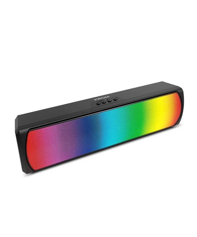 Altavoces 2.0 Krom Barra Sonido K-Pop Negro