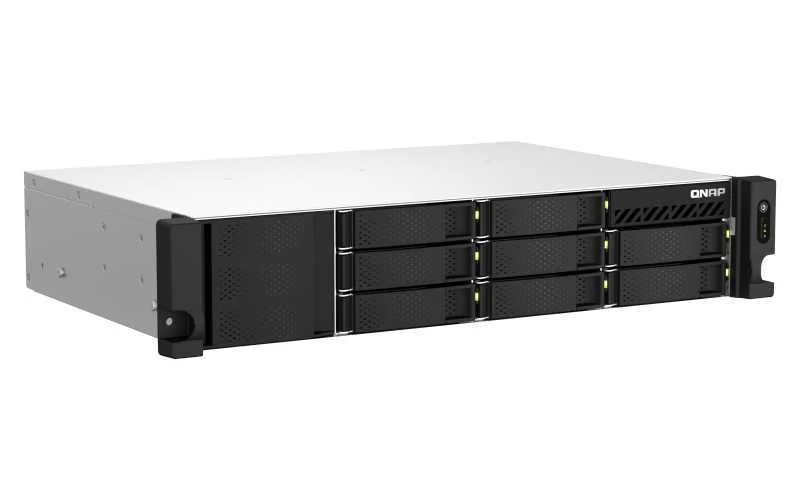 NAS p/ Rack 2U TS-873AEU-4G Ethernet LAN Preto - .