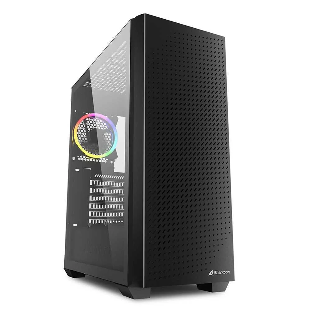Sharkoon Gehäuse Vs9         RGB    Atx       1xglas Schwarz