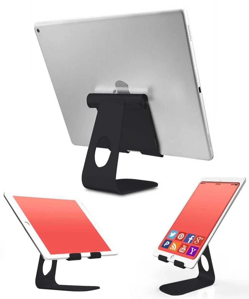 Terratec Tabletständer Itab M   Schwarz  Aluminium