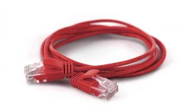 WANTEC 7268 CABO DE REDE VERMELHO 0,2 M CAT6A U/U.