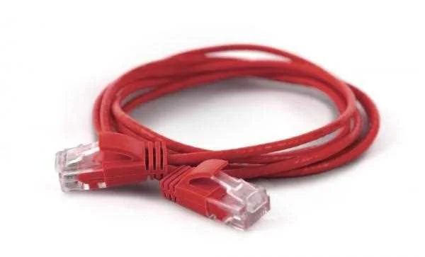 WANTEC 7268 CABO DE REDE VERMELHO 0,2 M CAT6A U/U.