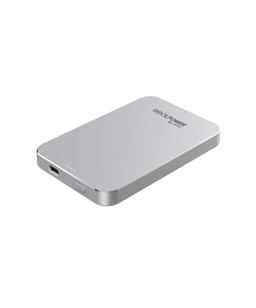 Realpower Powerbank Pb-5000 Mag     Silber          5.000mah